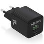 Chargeur mural Aisens ASCH-30W2P038-BK Noir Multicouleur 33 W