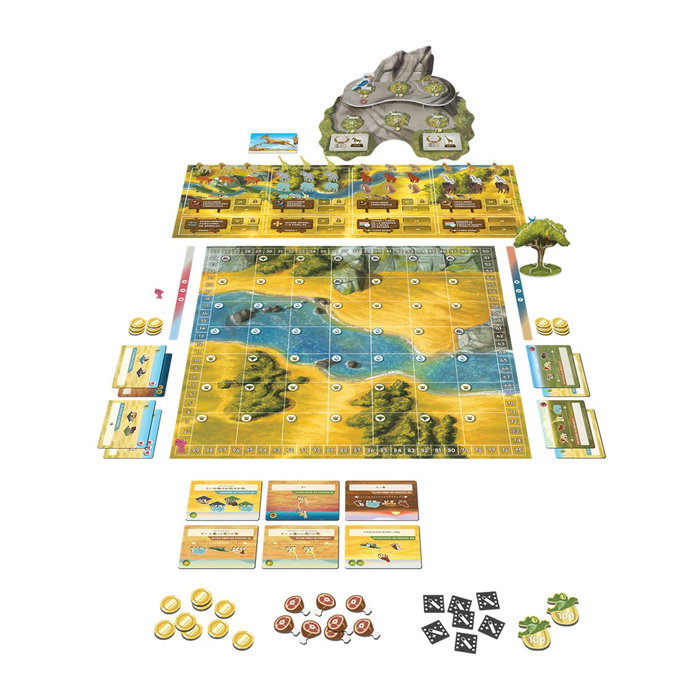 Asmodee SRSTES001 Jeu de société Vida Salvaje: Serengeti - Stratégie pour 1 à 4 joueurs - Version espagnole Asmodee SRSTES001 Jeu de société Vida Salvaje: Serengeti - Stratégie pour 1 à 4 joueurs - Version espagnole