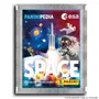Panini - Blister de 8 pochettes PaniniPedia Space - 40 stickers sur l'espace, l'univers et les planètes - En partenariat avec l'Agence spatiale européenne