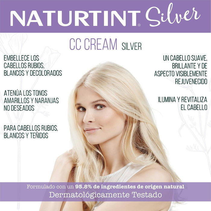Naturtint CC CREAM SILVER masque tonifiant 200 ml Naturtint CC CREAM SILVER masque tonifiant 200 ml