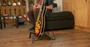 QUIKLOK GHS/001 Support pour Guitares et Trompe, Réglable 5 Positions, Noir, jusqu'à 5 kg