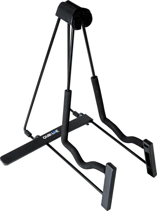QUIKLOK GHS/001 Support pour Guitares et Trompe, Réglable 5 Positions, Noir, jusqu'à 5 kg