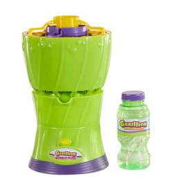 Gazillion Bubble Rush Machine 36452 - Machine à bulles automatique, génère jusqu'à 5000 bulles par minute, avec solution incluse, pour enfants dès 3 ans