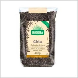BIOGRA Graines de chia Bio Végan 500g