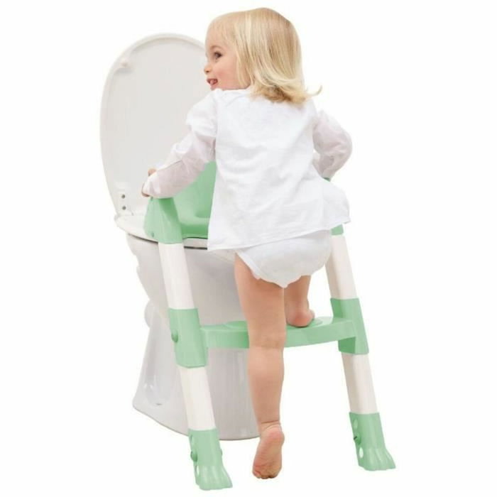 Thermobaby Réducteur WC KIDDYLOO Vert Céladon Ajustable Thermobaby Réducteur WC KIDDYLOO Vert Céladon Ajustable