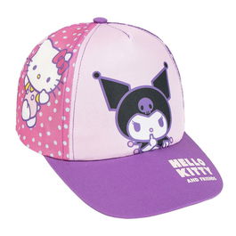 Casquette enfant Hello Kitty Kuromi Violet