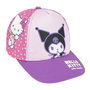 Casquette enfant Hello Kitty Kuromi Violet