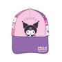 Cerdá Casquette à visière courbée Hello Kitty Kuromi Taille 53 cm - Violet