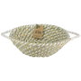 Home Deco Factory Panier tressé en algues marines avec 2 anses