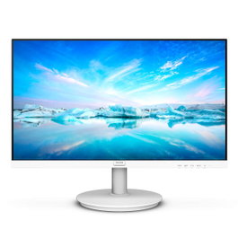 Philips 241V8AW/00 23,8 pouces Full HD IPS Blanc et Noir