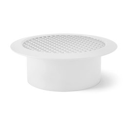Q&Q Aérateur pour canapé D30-40, Plastique Blanc, sans cadre, sans rondelle