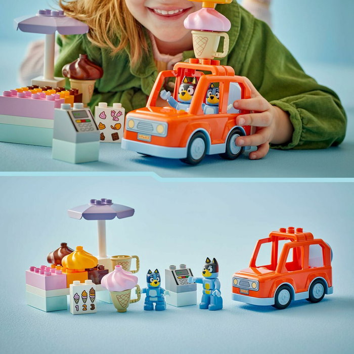 LEGO DUPLO Visite chez le Marchand de Glace avec Bluey