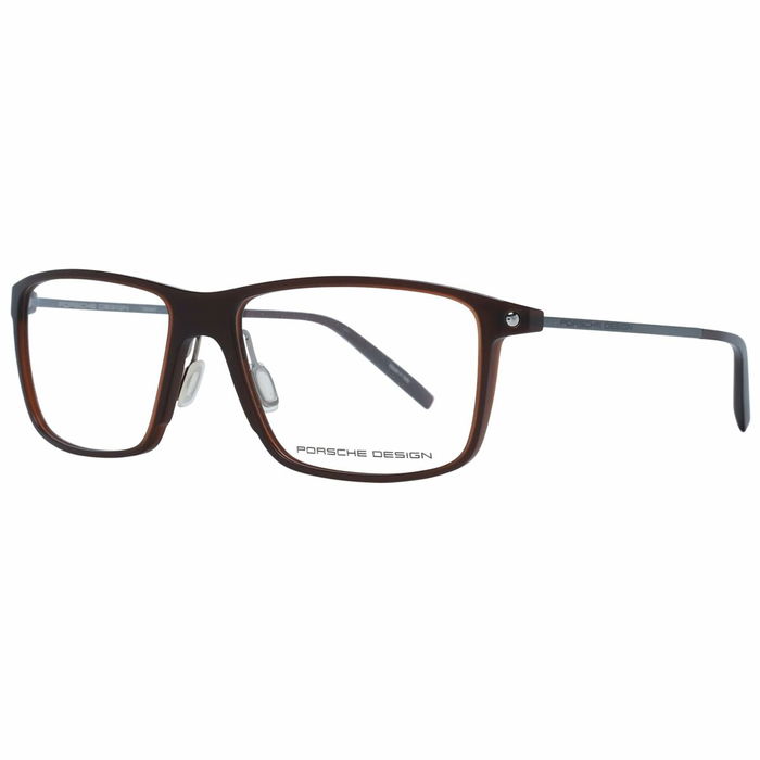 Monture de Lunettes Homme Porsche Design P8336-56E Marron ø 56 mm