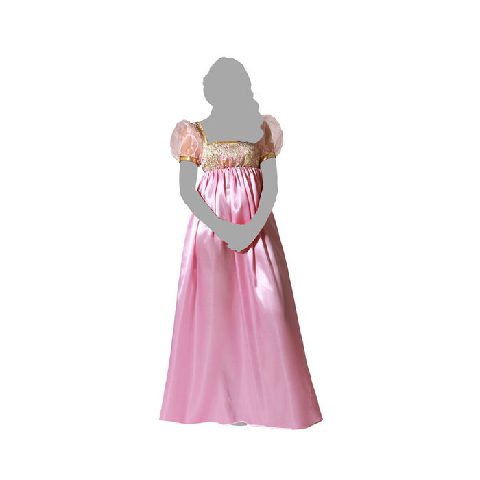 BigBuy Carnival Déguisement Dame Anglaise Rose Taille M-L