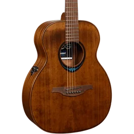 LAG Guitare Acoustique Travel A/E Blue Wave 1 - Marron