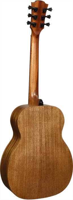 LAG Guitare Électroacoustique Folk Travel A/E Blue Wave 1, Table Cèdre Massif, Naturelle et Marron