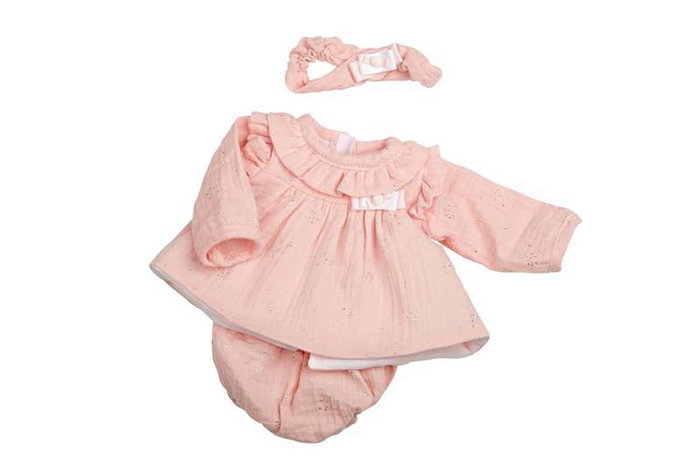 Muñecas Arias Vêtements pour poupée Reborn 45 cm - Modèles assortis (Langue : Espagnol)