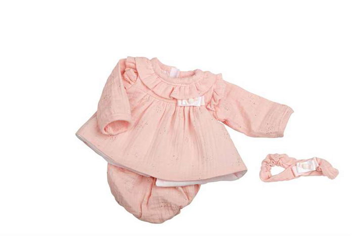 Muñecas Arias Vêtements pour poupée Reborn 45 cm - Modèles assortis (Langue : Espagnol)