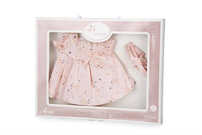 Muñecas Arias Vêtements pour poupée Reborn 45 cm - Modèles assortis (Langue : Espagnol)