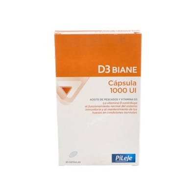 PILEJE D3 BIANE 1000UI 30cap. PILEJE D3 BIANE 1000UI 30cap.