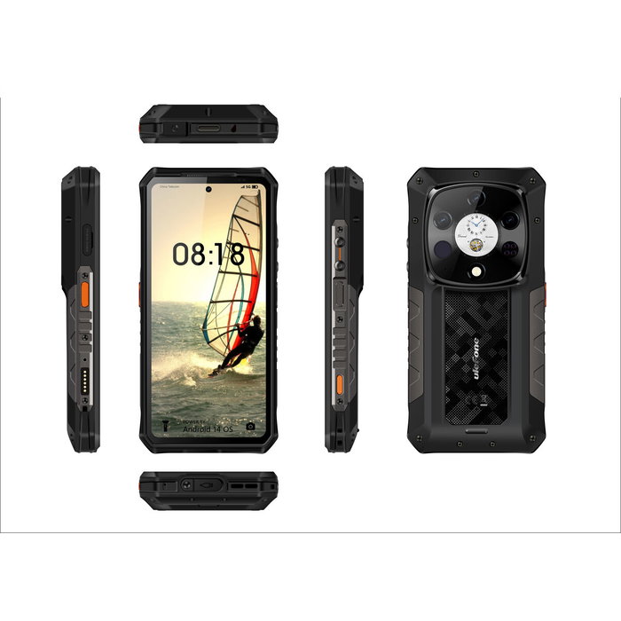 Smartphone Ulefone ARMOR 28 ULTRA THERMAL VERSION 6,67" 16 GB RAM 1 TB 512 GB Noir
