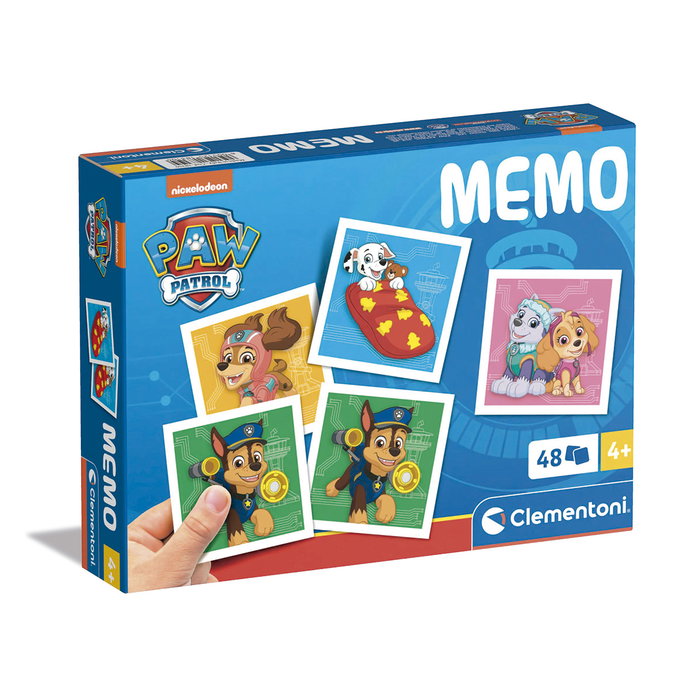 Clementoni - Jeu de mémoire Paw Patrol (48 pièces) - Jeu éducatif pour enfants dès 4 ans - Ref. 18310/18124 Clementoni - Jeu de mémoire Paw Patrol (48 pièces) - Jeu éducatif pour enfants dès 4 ans - Ref. 18310/18124