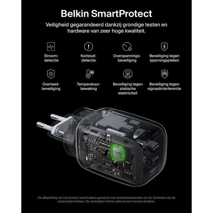 Belkin WCH016HQWH Câble USB Blanc
