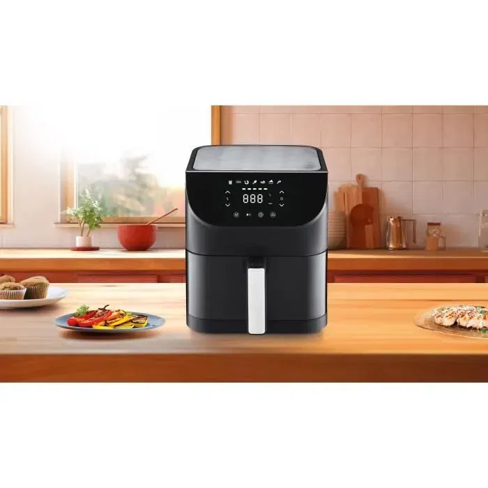 Fagor FGAF8L Friteuse sans huile Airfryer - 8 Litres - 1800W - 7 Programmes de cuisson - Écran tactile, Cuve antiadhésive - Cuisson saine