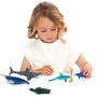 Molto - Figurines Monde Marin en Plastique - Boîte de 6 Pièces - Jouet Éducatif - À Partir de 3 Ans