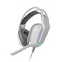 Casques avec Micro Gaming Mars Gaming MH-Strike Blanc