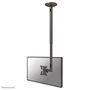 Neomounts FPMA-C050BLACK Support Plafond Inclinable et Pivotant pour Écran Plat jusqu'à 30" (76 cm) - Compatible VESA 75x75-100x100 mm - Capacité 20 kg