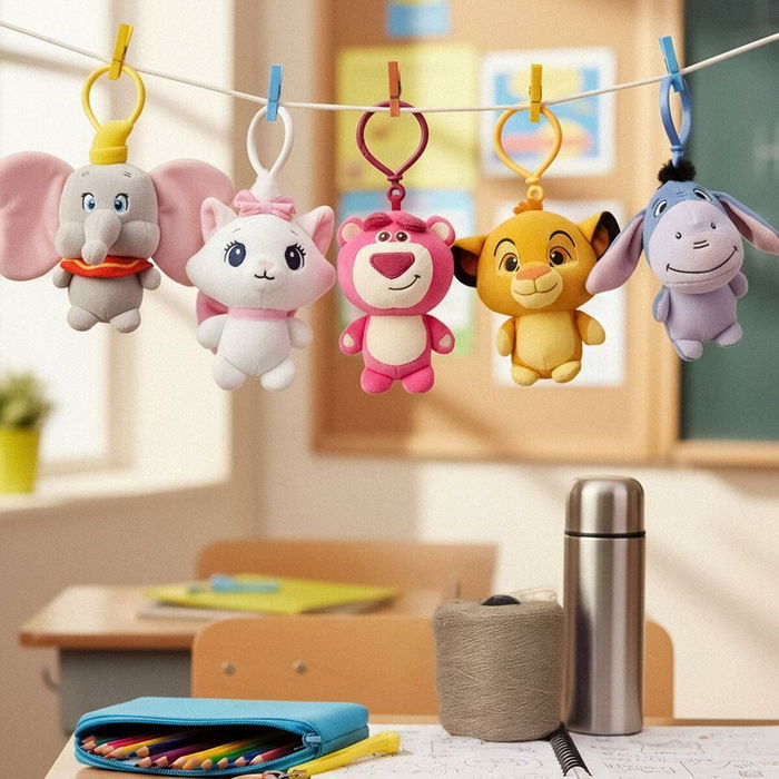 Porte-clés Peluche Disney