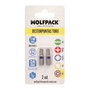 WOLFPACK LINEA PROFESIONAL Embout pour vis Maurer Torx T-30 (2 unités)