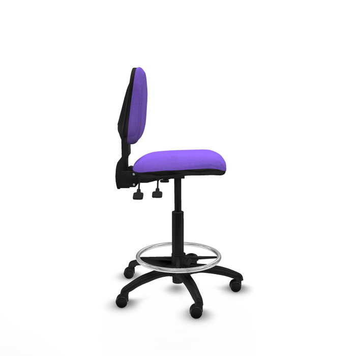 PIQUERAS Y CRESPO Tabouret Isso Asynchrone Tissu Violet PIQUERAS Y CRESPO Tabouret Isso Asynchrone Tissu Violet