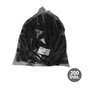 WOLFPACK LINEA PROFESIONAL Embouts de protection intérieurs carrés 30x30 mm, Noir, 200 unités