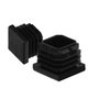 WOLFPACK LINEA PROFESIONAL Embouts de protection intérieurs carrés 30x30 mm, Noir, 200 unités