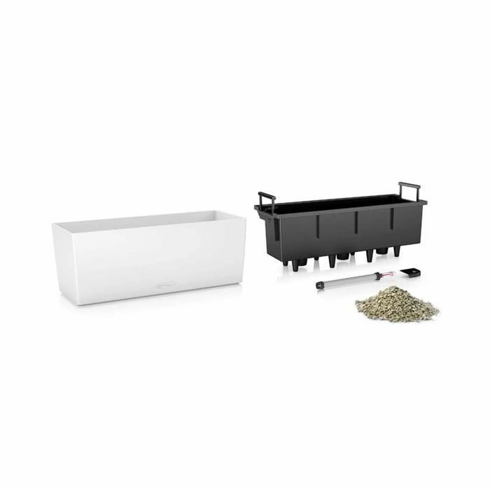 Lechuza Jardinière Balconera Color 50 Ardoise Rectangulaire