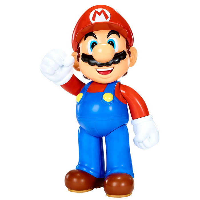 JAKKS PACIFIC Figurine Articulée Super Mario Bros de 50 cm avec 11 Points d'Articulation - License Nintendo - Pour Collectionneurs et Fans