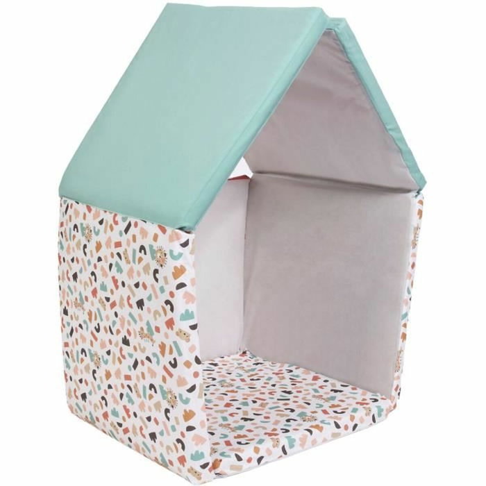 Tineo Maxi tapis d'éveil Malin - 5-en-1 - Géométrique / Animaux rigolos Tineo Maxi tapis d'éveil Malin - 5-en-1 - Géométrique / Animaux rigolos