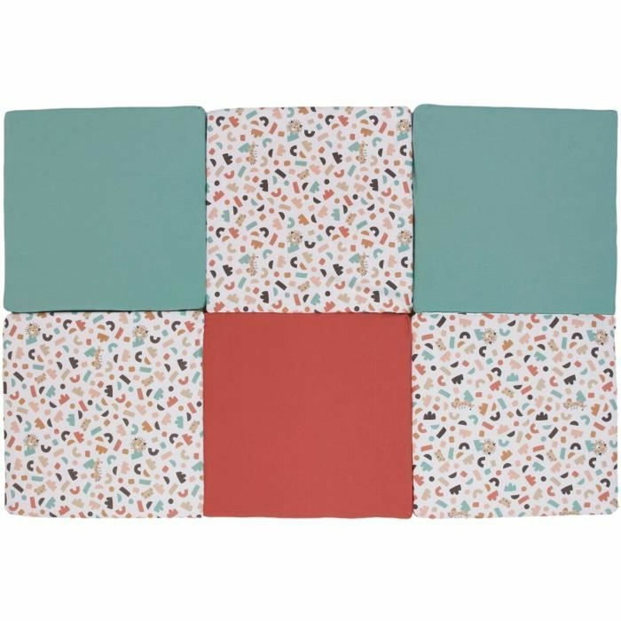 Tineo Maxi tapis d'éveil Malin - 5-en-1 - Géométrique / Animaux rigolos Tineo Maxi tapis d'éveil Malin - 5-en-1 - Géométrique / Animaux rigolos