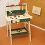 Klein - 8169 - Etabli enfant en bois FSC Bosch, avec accessoires (marteau, scie, clés, vis) - Dimensions 55 x 50 x 75 cm - Jouet à partir de 3 ans
