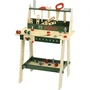 Klein - 8169 - Etabli enfant en bois FSC Bosch, avec accessoires (marteau, scie, clés, vis) - Dimensions 55 x 50 x 75 cm - Jouet à partir de 3 ans