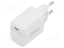 GOOBAY Chargeur USB Blanc GaN Power Delivery 3.0