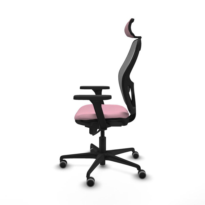 Piqueras y Crespo Chaise de Bureau Jorquera 3D036G2 Rose Piqueras y Crespo Chaise de Bureau Jorquera 3D036G2 Rose