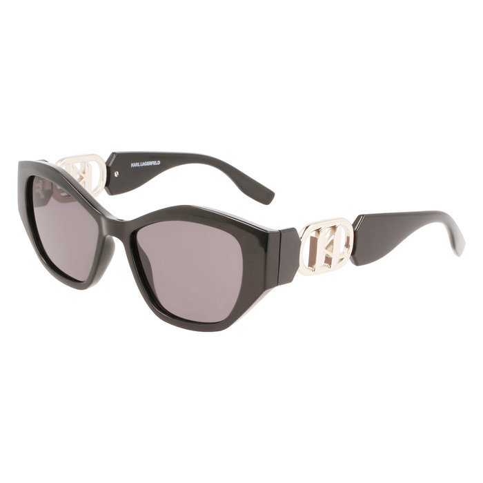 Karl Lagerfeld KL6086S-1 Lunettes de soleil Gris et Noir Karl Lagerfeld KL6086S-1 Lunettes de soleil Gris et Noir