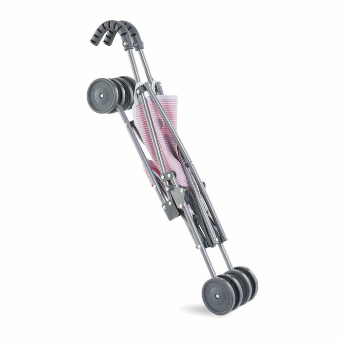 Corolle Poussette canne rose pour poupon 36cm à 52cm Corolle Poussette canne rose pour poupon 36cm à 52cm