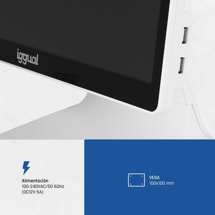 Tout en Un iggual IGG320167 15,6" Quad Core Intel Celeron J4125 4 GB RAM 128 GB SSD