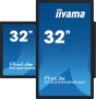 Iiyama 32" Ecran tactile PCAP Anti-reflets Bezel Free 40 points tactiles, IPS Full HD 1920x1080, Android 11, Mode Kiosk, 4 Go RAM, 32 Go stockage, 2x HDMI, DisplayPort, VESA