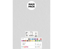 Innspiro Feutre acrylique blanc feuilles 30x45cm 1mm 160gr./m2 20u.