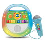 LEAP FROG Karaoke enfant avec microphone, Bluetooth et enregistrement - 30 chansons éducatives et lumières rythmiques - Jouet musical pour enfants dès 2 ans - Réf. 80-621839 V-Tech